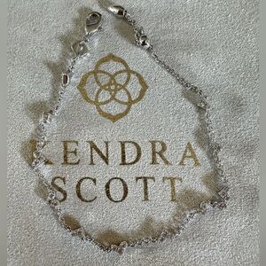 Kendra Scott silver heart bracelet